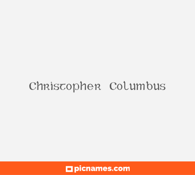 Christopher Columbus